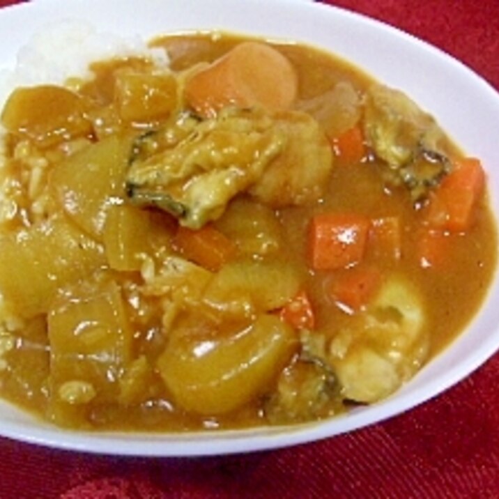 牡蠣の旨味たっぷりカレー